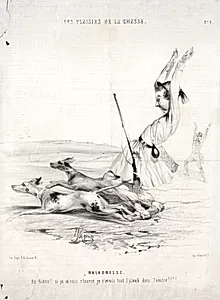 Les Plaisirs de la chasse:  Maladresse