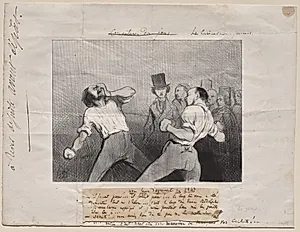 Lesson in Understanding in 1843 by Honoré Daumier (French, 1808–1879)