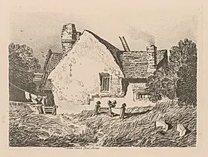 Liber Studiorum: Plate 39, View at Ashdted, Surrey by John Sell Cotman (British, 1782–1842)