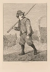 Liber Studiorum: Plate 46, Sketch after Teniers by John Sell Cotman (British, 1782–1842)