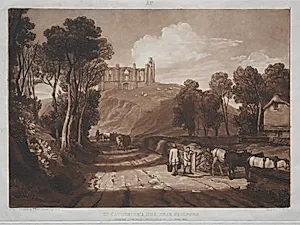 Liber Studiorum:  St. Catherine's Hill, near Guilford