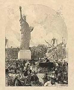 Liberty Enlightening the World, Offered to the City of Paris by the Americans by Auguste Louis Lepère (French, 1849–1918)