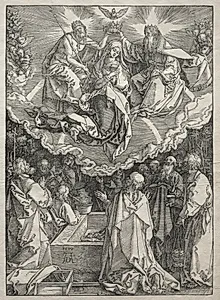 Life of the Virgin:  Assumption of the Virgin by Albrecht Dürer (German, 1471–1528)