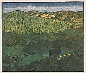 Lillte Sea by Adolf Zdrazila (Czech, 1868–1942)