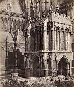 Lincoln Cathedral: The Galilee Porch by Roger Fenton (British, 1819–1869)
