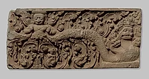 Lintel with Garuda by Unknown Artist