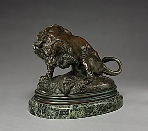 Lion and Serpent
