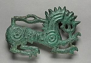 Lion Plaque by Unknown Artist