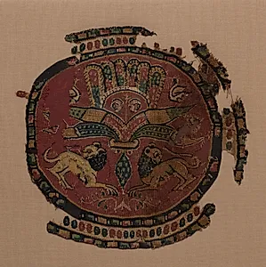 Lions from a Tunic by Unknown Artist