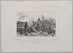 Lithographic Album of 1837: Half-Battalion at Left…Aim!...Fire!...Load 