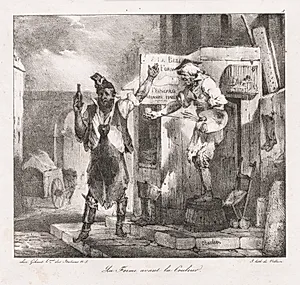 Lithographic Sketches by Charlet: Form before Color 