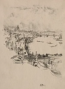 Little London by James McNeill Whistler (American, 1834–1903)
