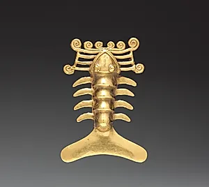 Lobster Pendant by Unknown Artist
