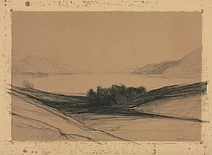Loch Ness, Scotland by David Young Cameron (British, 1865–1945)