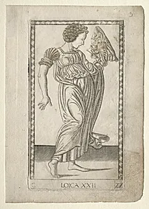 Logic (from the Tarocchi, series C:  Liberal Arts, #22)
