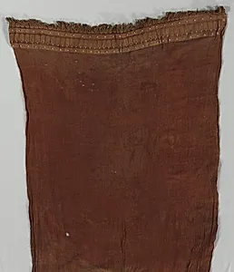 Loincloth with Feather(?) Motifs by Unknown Artist