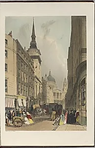 London As It Is:  St. Paul's, from Ludgate Hill