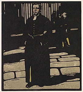 London Types: Bluecoat Boy by William Nicholson (British, 1872–1949)