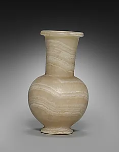 Long-Necked Flask with Lid by Unknown Artist