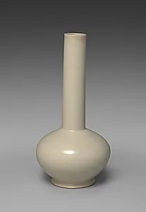 Long-Necked Vase by Seifū Yohei III (Japanese, 1851–1914)
