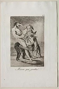 Look How Solemn They Are!, Plate 63 by Francisco de Goya (Spanish, 1746–1828)