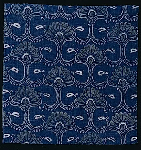 Loom width with Stylized Leaf Design by Unknown Artist