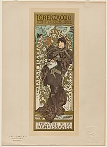 Lorenzaccio by Alphonse Mucha (Czech, 1860–1939)