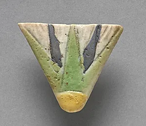 Lotus Blossom Necklace Terminal by Unknown Artist
