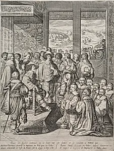 Louis XIII Receiving a Deputation of Magistrates