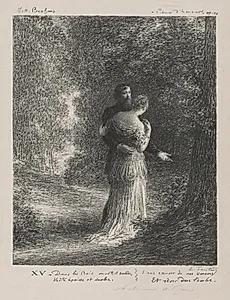 Love Poems (Third Plate) by Henri Fantin-Latour (French, 1836–1904)