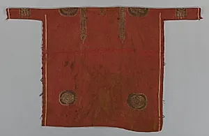 Luxurious Woolen Tunic with Decorated Bands
and Roundels by Unknown Artist