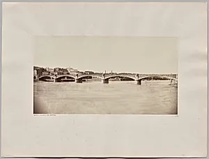 Lyon. Viaduc du Rhône by Édouard Baldus (French, 1813–1889)