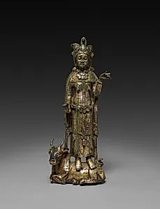 Maheshvara (Shiva) Standing on a Bull by Unknown Artist