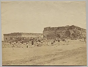Major-General Sir Hugh Wheeler's Entrenchment at Cawnpore by Felice A. Beato (British, 1830–1906)