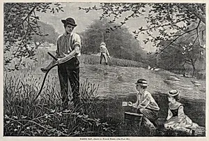 Making Hay by Winslow Homer (American, 1836–1910)