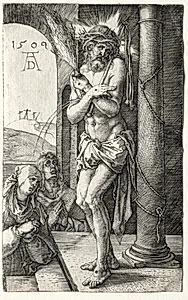 Man of Sorrows by the Column by Albrecht Dürer (German, 1471–1528)