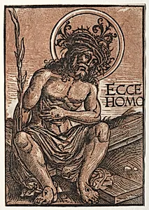 Man of Sorrows Seated on the Cross