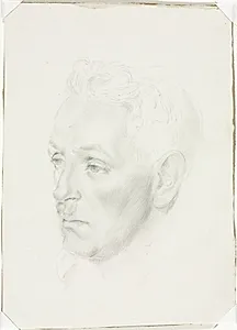 Man's Head by Jean Ulen (American, 1900–1988)
