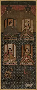 Mandala of the Four Deities of Mt. Kōya by Unknown Artist