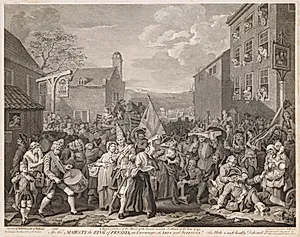 March to Finchley in the Year 1746 (After Hogarth)