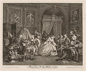 Marriage à la Mode:  The Toilet Scene