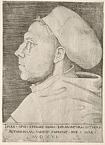 Martin Luther by Lucas Cranach (German, 1472–1553)
