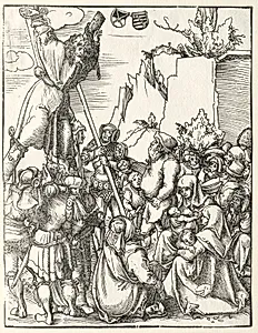 Martyrdom of St. Andrew by Lucas Cranach (German, 1472–1553)