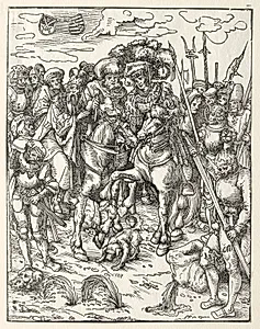 Martyrdom of St. Matthew by Lucas Cranach (German, 1472–1553)