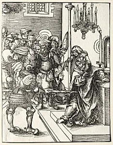 Martyrdom of St. Thomas by Lucas Cranach (German, 1472–1553)