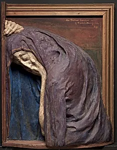 Mater Dolorosa (The Virgin Mary Mourning) by Georges-Daniel de Monfreid (French, 1856–1929)