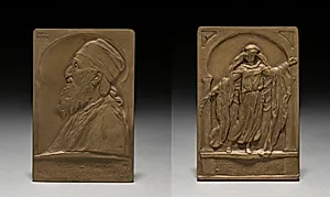 Medal: Abdul Baha  by Louis McClellan Potter (American, 1873–1912)