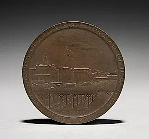 Medal: Abram Stevens Hewitt (reverse) by Louis-Oscar Roty (French, 1846–1911)