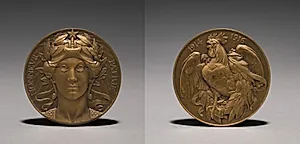 Medal by Auguste Dujardin (French, 1847–1918)