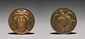 Medal by Auguste Dujardin (French, 1847–1918)